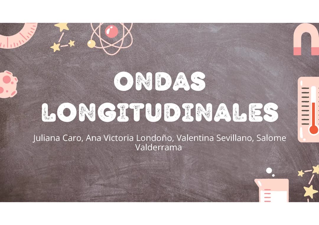 Ondas longitudinales 