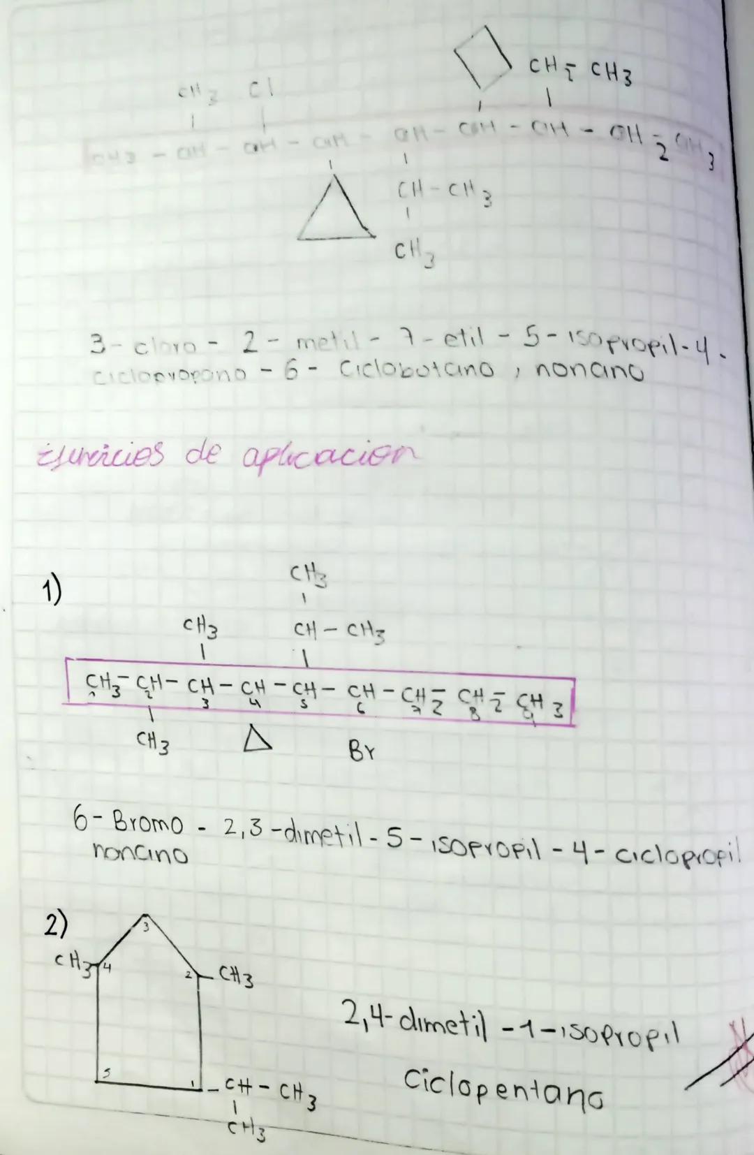 Scribe
NOMENCLATURA DE ALCANOS
Son hidrocarburos de cadena abierta lineal o
ramificada
Son cadenas carbonadas que presentan enlaces
simples 