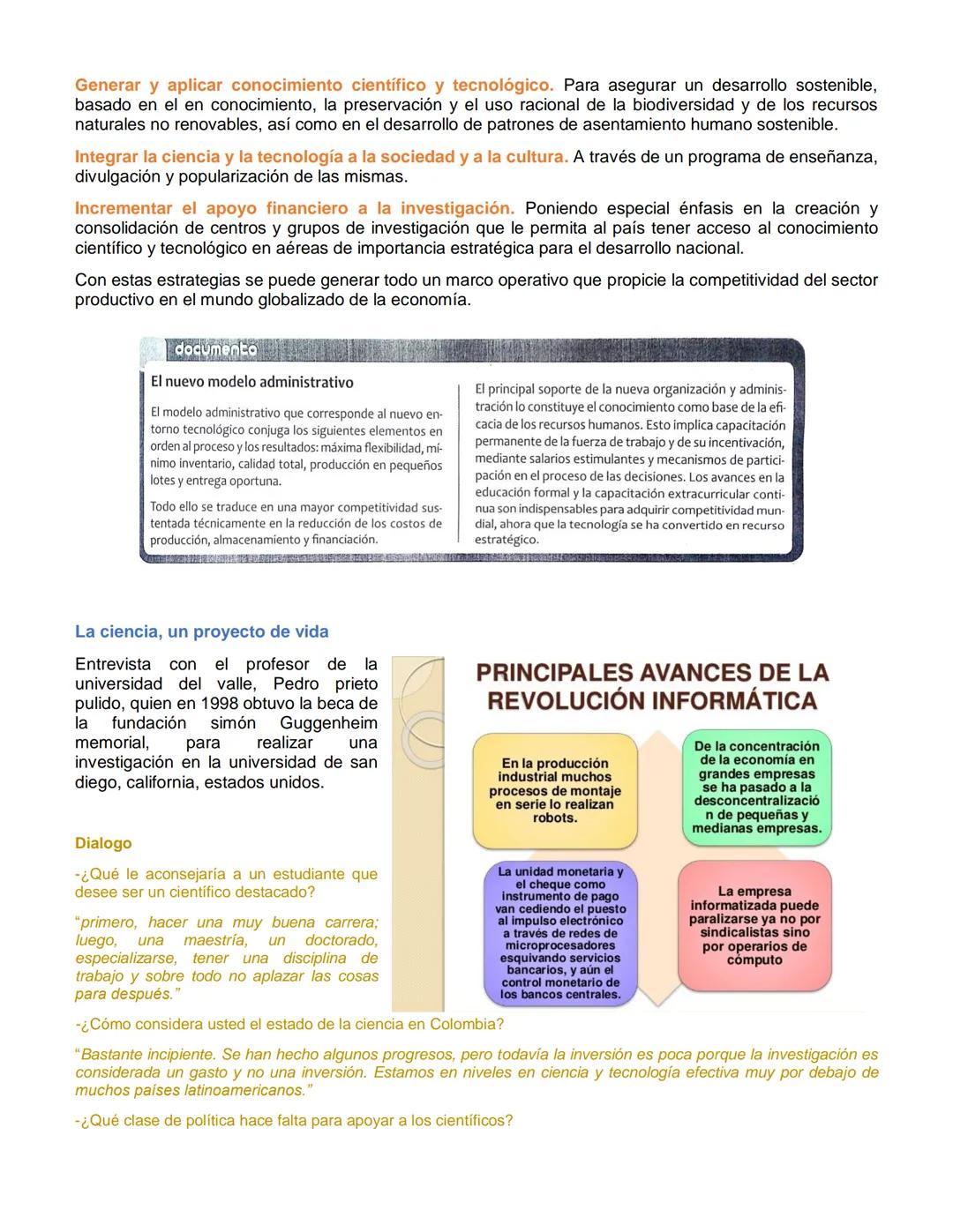 Ciencias Políticas y Económicas 11

# LA REVOLUCIÓN TECNOLÓGICA

La inmensa mayoría de los objetos que empleamos a diario son producto de la