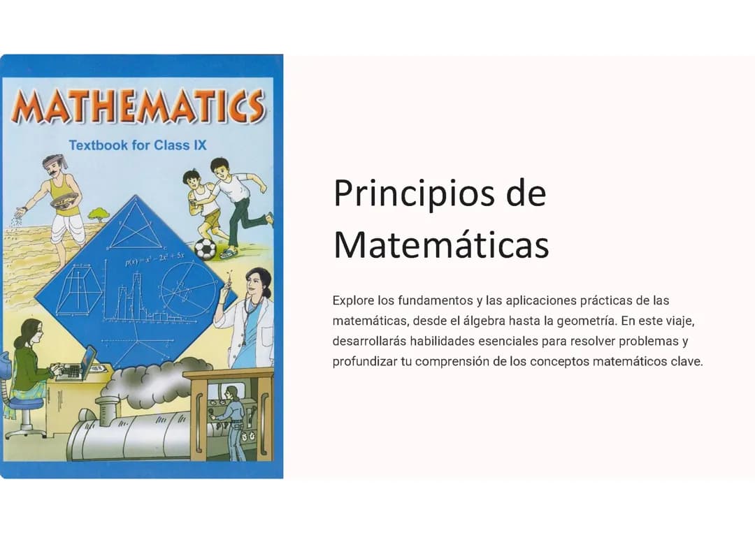 Principios de Matemáticas: 