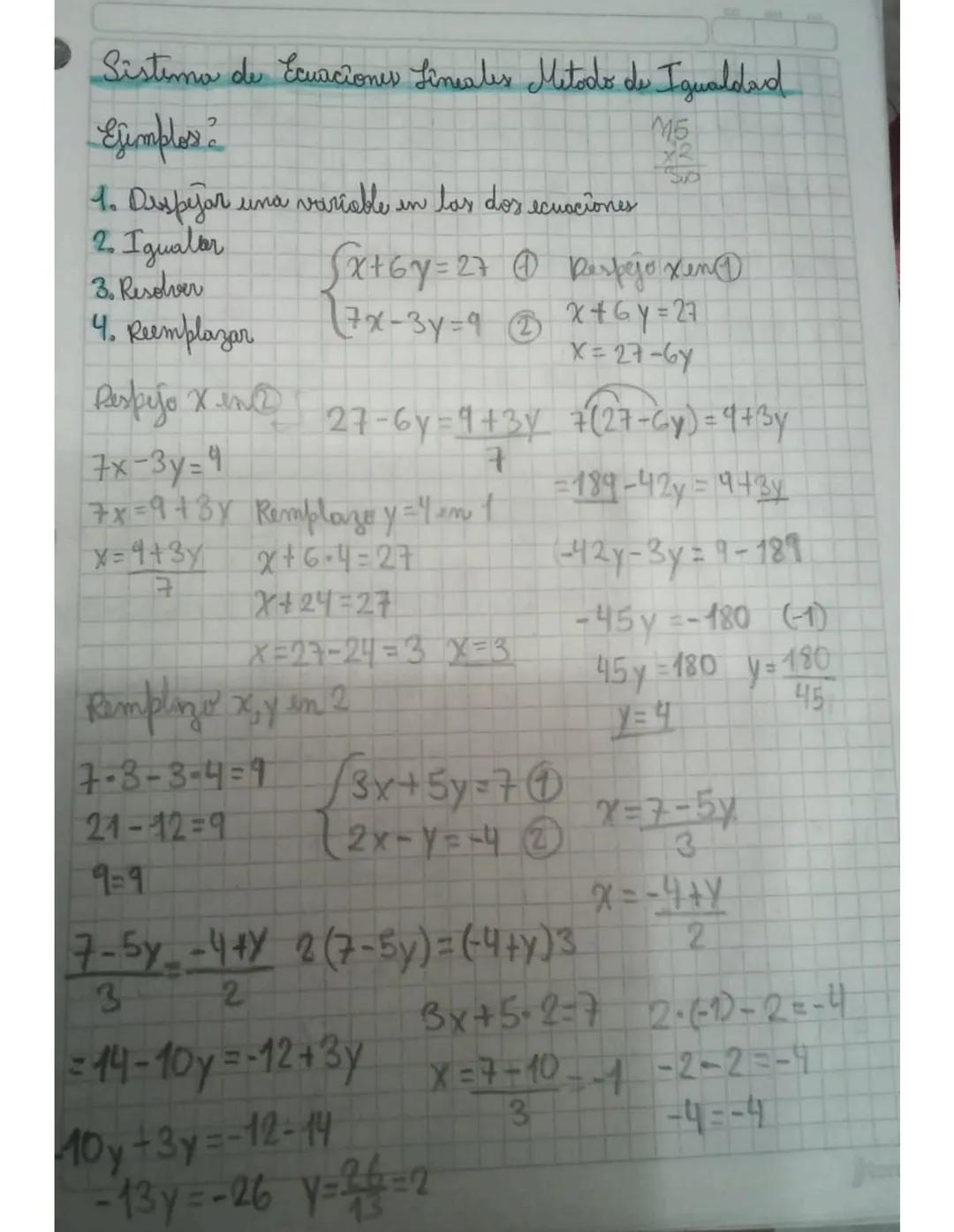 Sisterra de Ecuaciones
Introduccion
Ecuación
Fineates
Igualdad entre dos expresiones que contiene mora o varias
variables
+3=5 2x=6
x+3=5
X=
