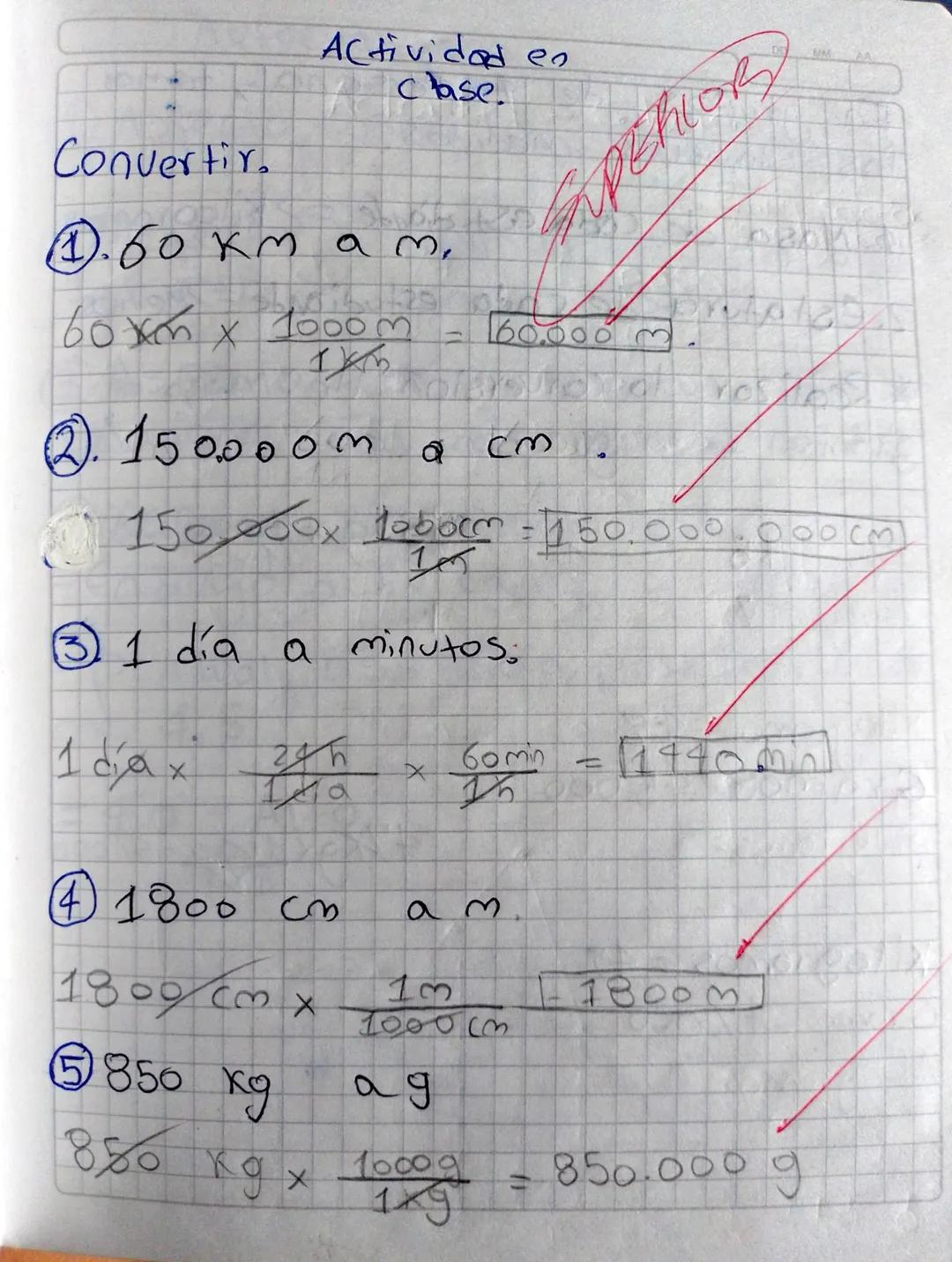 Factores de Conversión: Guía y Ejercicios Prácticos