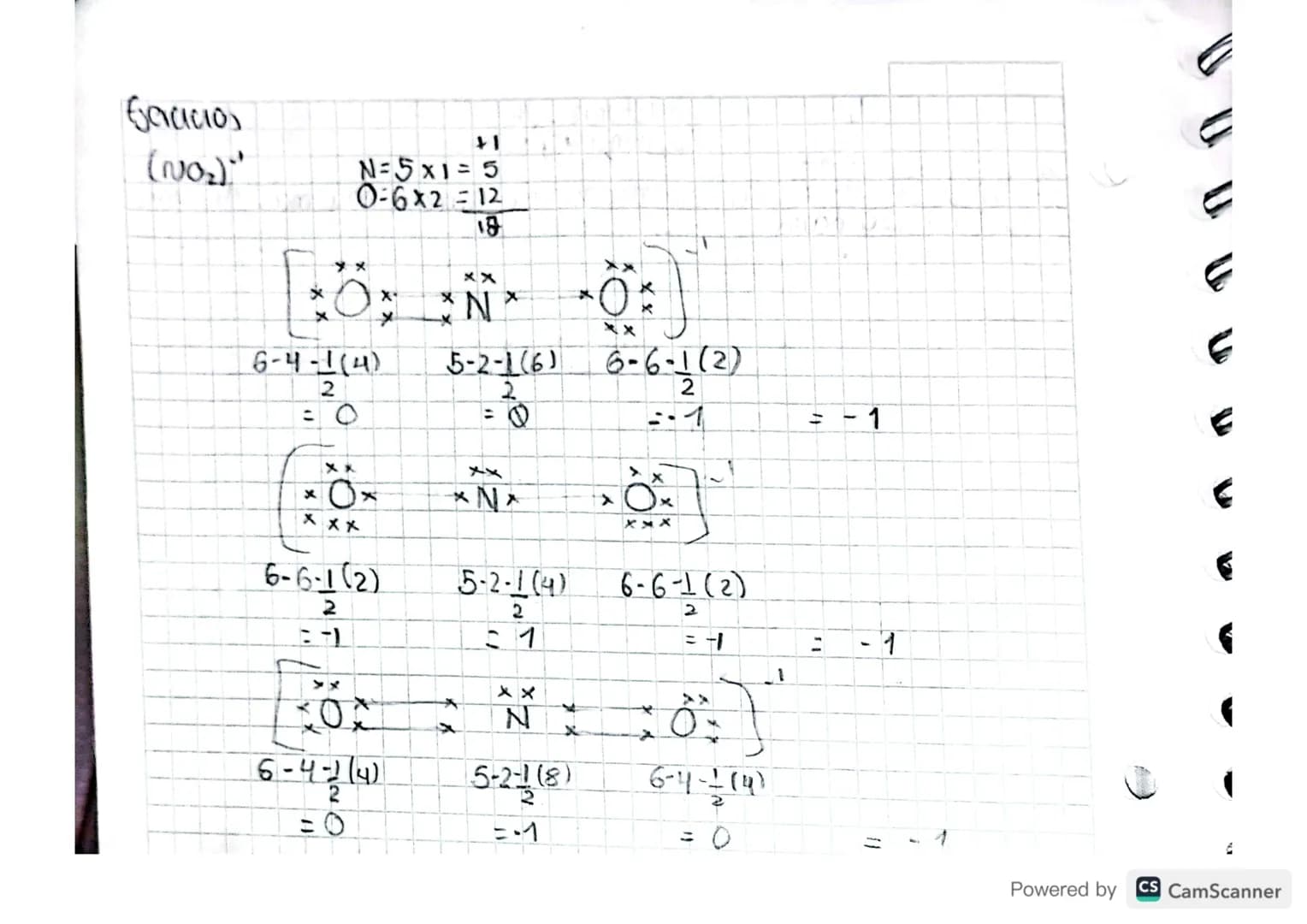# Estructuras de
# Resonancia
Se habla de structuras de resonancia cando nay más de una
estructura de dewis.

3

0:6×3:18

6-6-1(2) 6-2-1(4)