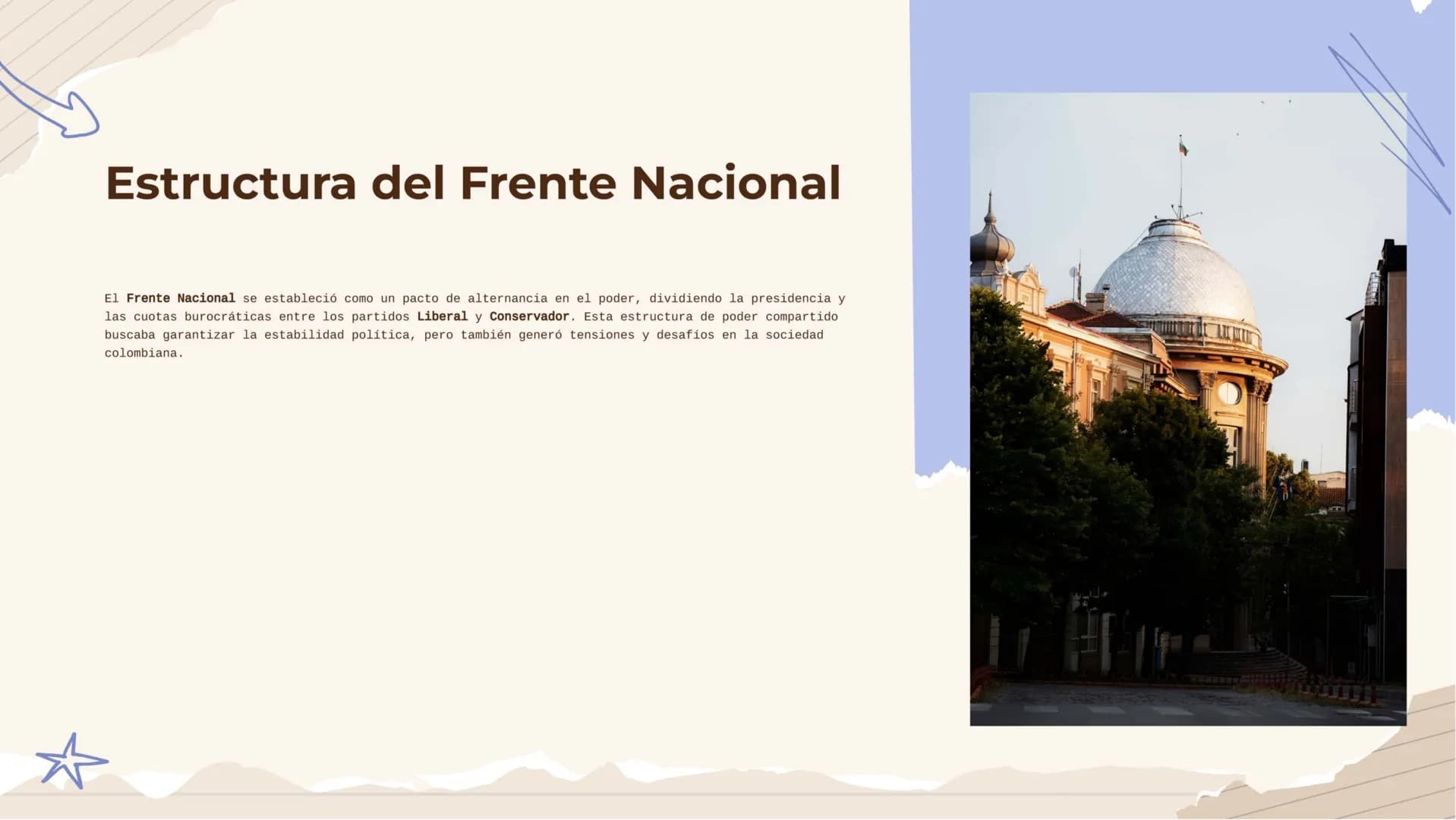 P20
пос
El Frente Nacional:
Un Análisis
Profundo Introducción
El Frente Nacional fue un periodo crucial en la historia de Colombia,
caracter