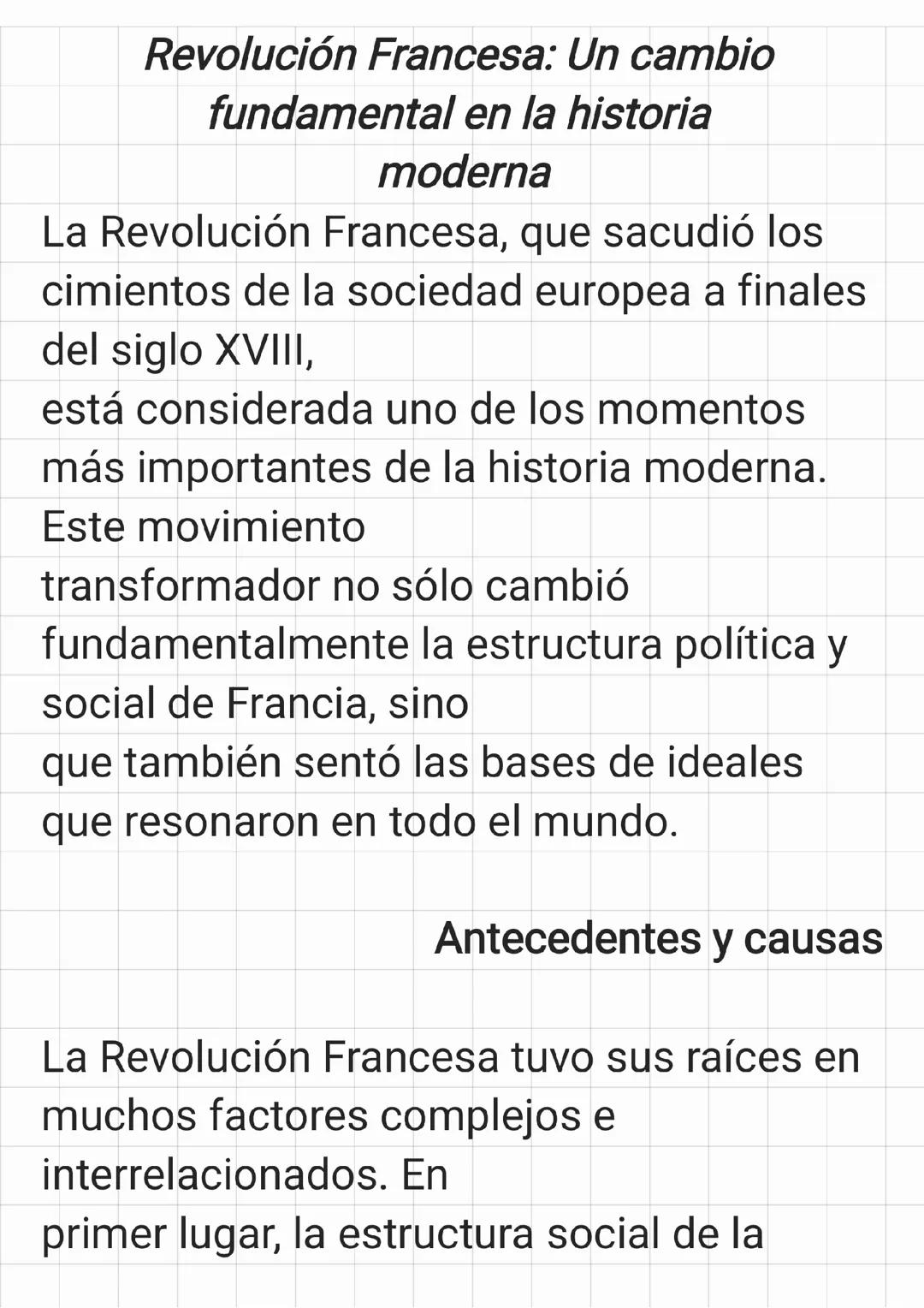Ensayo revolucion francesa