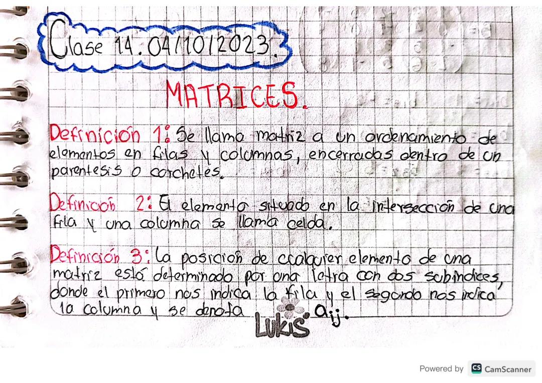 Matrices 