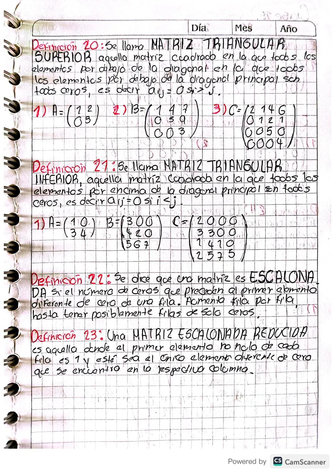 # Clase 14.04/10/2023

# MATRICES.

Definición 1: Se llama matriz a un ordenamiento de elementos en filas y columnas, encerradas dentro de u