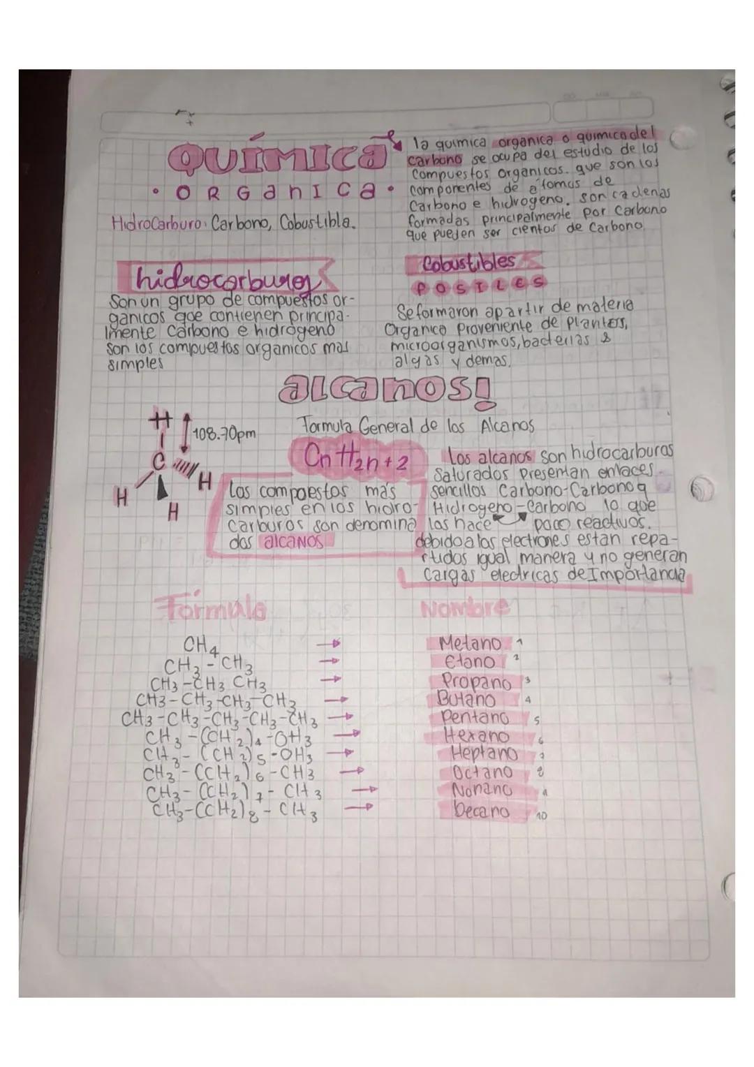 # QUÍMICA

Organica

Hidrocarburo Carbono, Cobustibla.

hidrocorburg

Son un grupo de compuestos or-
ganicos que contienen principa-
Imente 