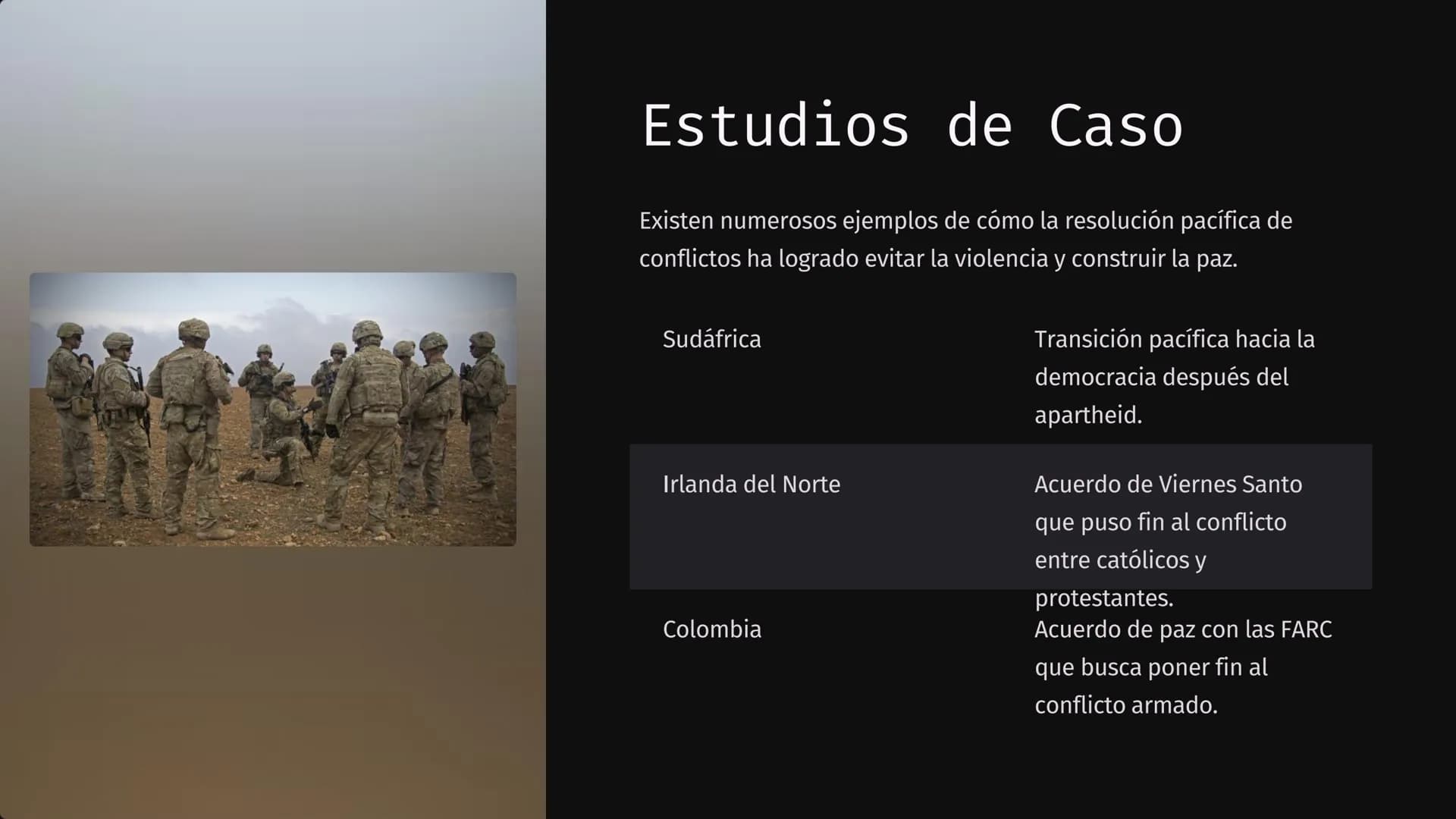 GEN 2
BLM
WHITE SILENCE
VIOLENCE!
BLACK LIVES MATTE
TACK LINE
TER
LATIN
BLACK
Cultura de Paz
y Resolución
de Conflictos
La cultura de paz es