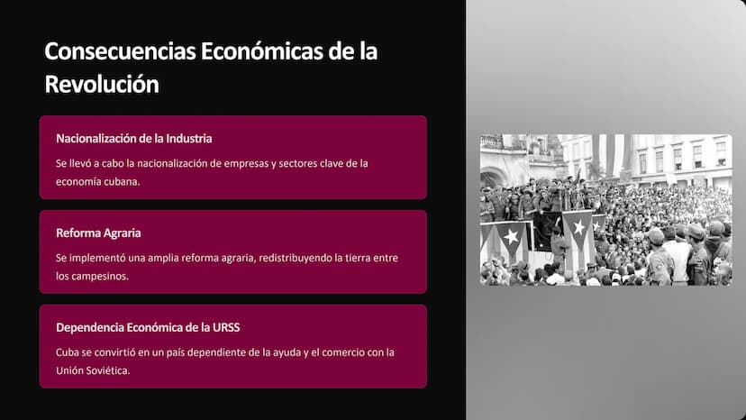 La Revolución Cubana y
su Importancia Histórica
en el Caribe
La Revolución Cubana de 1959 marcó un hito trascendental en la historia del
Car