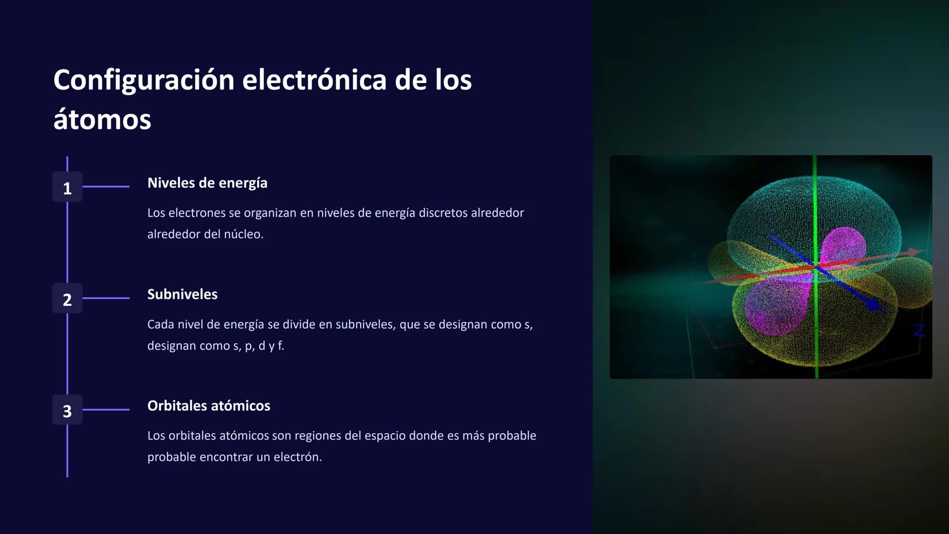 Estructura atómica
La estructura atómica es la base de la química. Entender cómo están
organizados los átomos nos permite comprender las pro