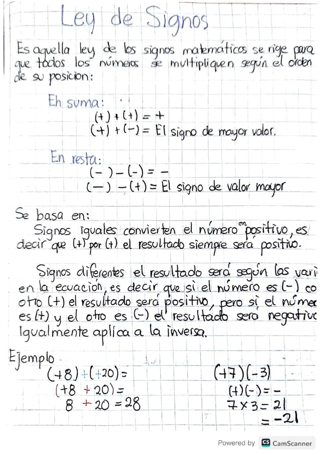 Signos matemáticas 