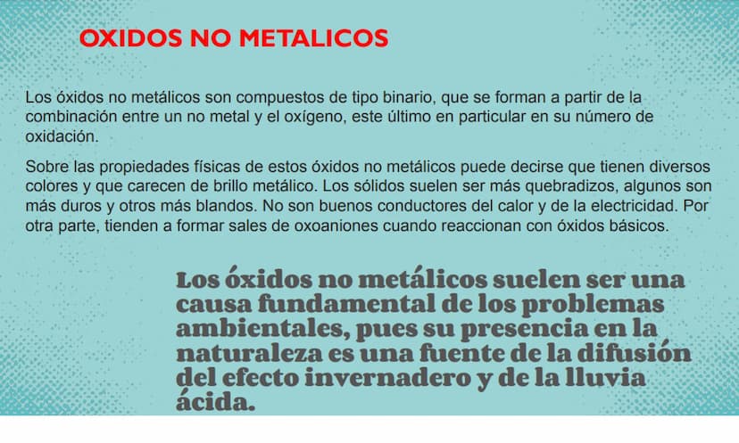 LOS ÓXIDOS QUE ES UN ÓXIDO.
Un óxido es un compuesto químico, compuesto por por lo menos un átomo de oxígeno y un
átomo de cualquier otro co