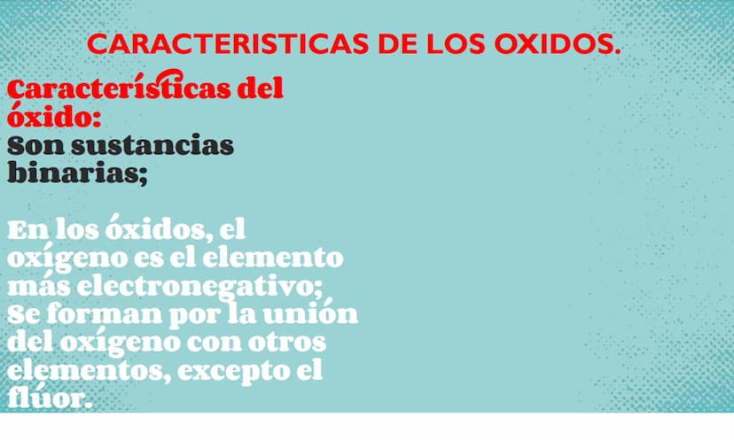 LOS ÓXIDOS QUE ES UN ÓXIDO.
Un óxido es un compuesto químico, compuesto por por lo menos un átomo de oxígeno y un
átomo de cualquier otro co