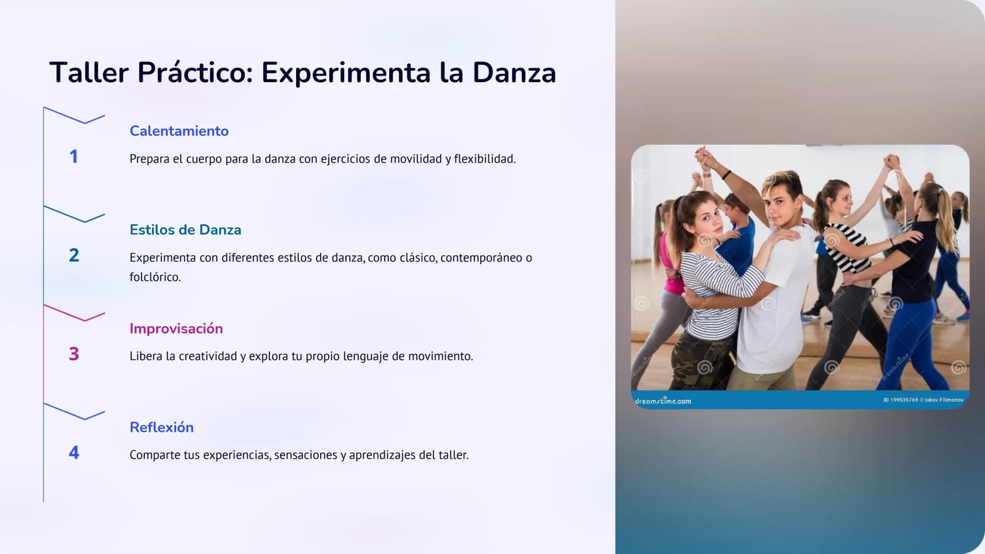Danza y
Movimiento: Un viaje
de expresión
Bienvenidos a este viaje exploratorio al fascinante mundo de la
danza y el movimiento. Descubrirem