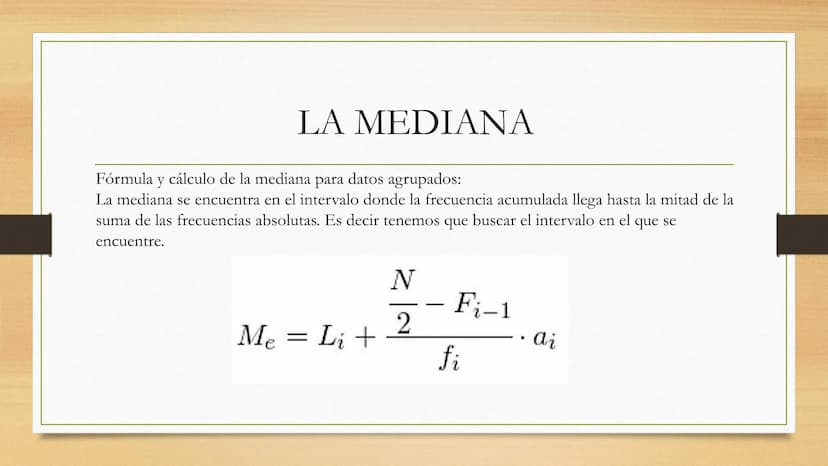 MEDIDAS
ESTADÍSTICAS MEDIDAS ESTADÍSTICAS
Son valores representativos de una colección de datos, que
resumen en unos pocos valores la inform