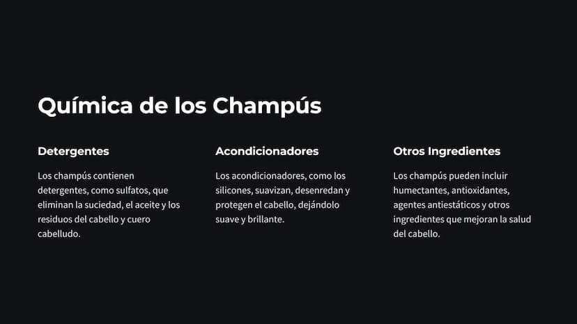 Creamstime
roascine
G
tem/t
Química de los
Cosméticos
La química cosmética es un campo fascinante que explora la
composición, las reacciones