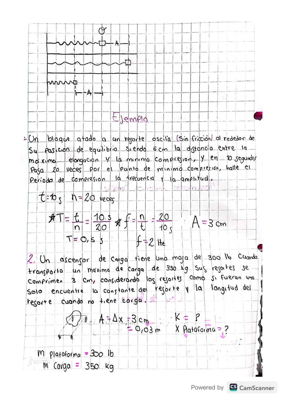 Movimiento Armonico Simple
Max = Amplitud
日
Opposición de
equilibrio
elongacion
bmd
tw
Дж
Ley de Hooke
F = = K.AX →→Cambio de la
Fuerza elas