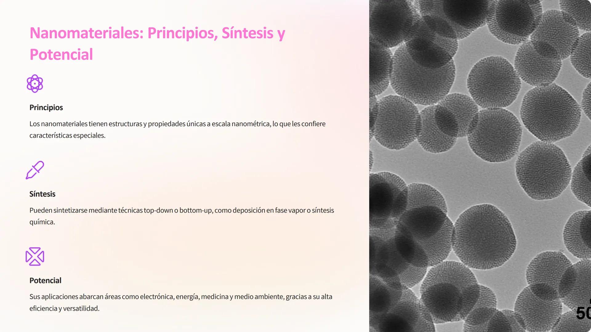 -100
80
60
40
Química de los
Materiales
Esta presentación brindará una introducción general a los principales
tipos de materiales estudiados