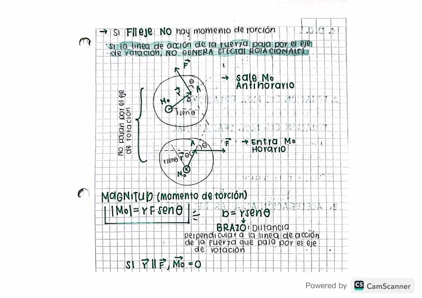 MOVIMIENTO ROTACIONAL
↳ Modelo de cuerpo rígido
Cuerpo Rigido sistema de muchaj partículas, cuya
separación entre cualquier pareja de
ellas 