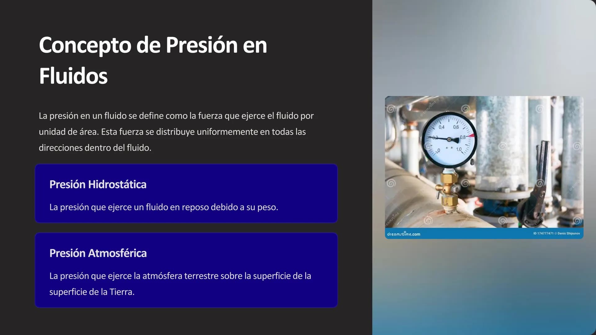 las Propiedades de
los Fluidos
Los fluidos, ya sean líquidos o gases, poseen propiedades únicas que los
diferencian de los sólidos. Estas pr