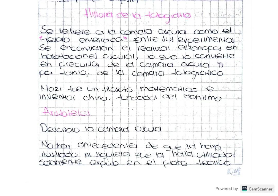 HISTORIA DE LA FOTOGRAFIA