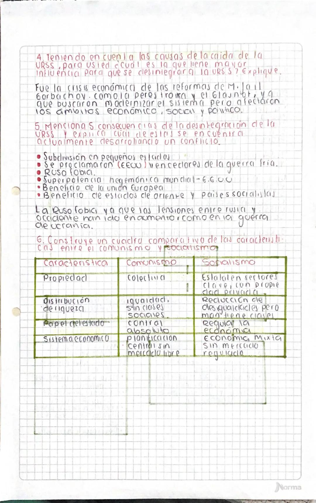 # LAS REFORMAS DE LA URSS
1. ¿Cuál es la importancia histórica de Mijail Gorbachov en
la unión de repúblicas socialistas sovielitas?

Mientr