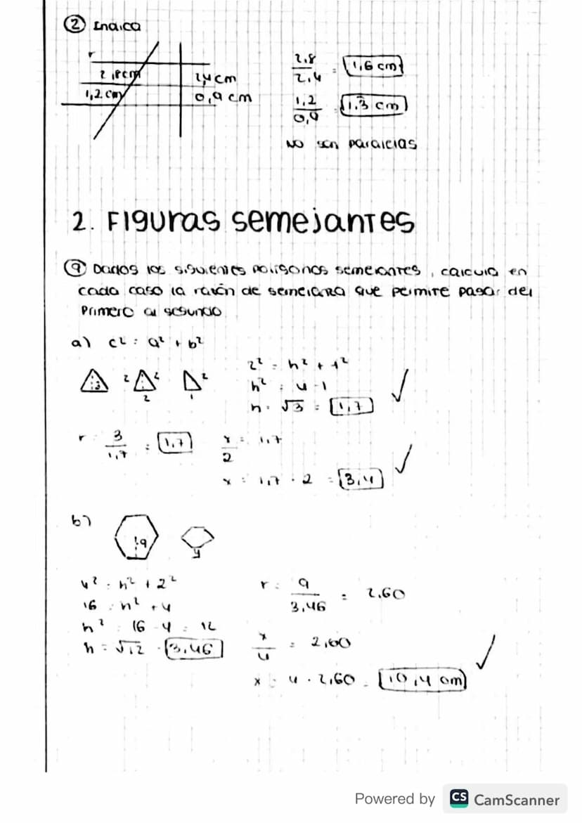 Tema 8 semejanza
y Triángulos rectángulos
1. Teorema de raies
2. Figuras semejantes.
Escalas
3. semejanza de Thanguios
4. Teorema de Triangu