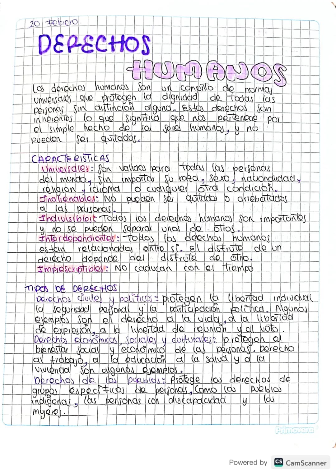DERECHOS HUMANOS