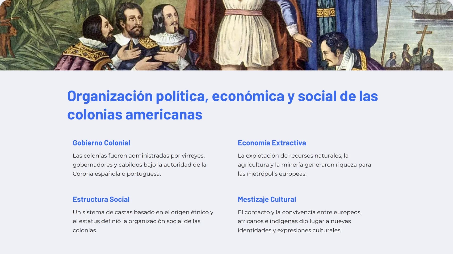 A
31
I
M
M
DEL
TIALIS
ANIAN
SE
TEN-
ON
LI
OCEANUS
PERUV
MARE
FAN
NIA
ANUS
PACIеx
VI
MA
ArL
D
E
La conquista y
colonización de
América
IACOBO