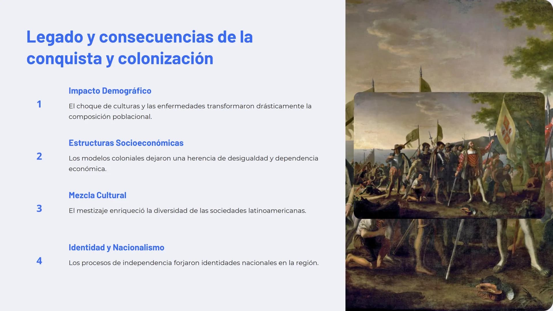 A
31
I
M
M
DEL
TIALIS
ANIAN
SE
TEN-
ON
LI
OCEANUS
PERUV
MARE
FAN
NIA
ANUS
PACIеx
VI
MA
ArL
D
E
La conquista y
colonización de
América
IACOBO