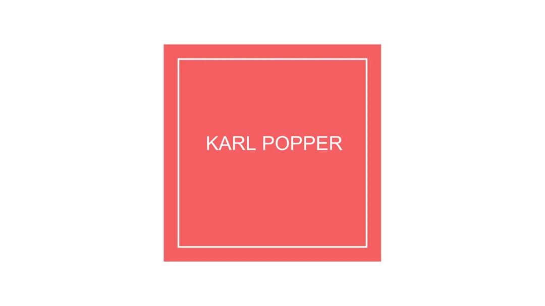 Karl Popper: Su Vida y Contribuciones al Conocimiento