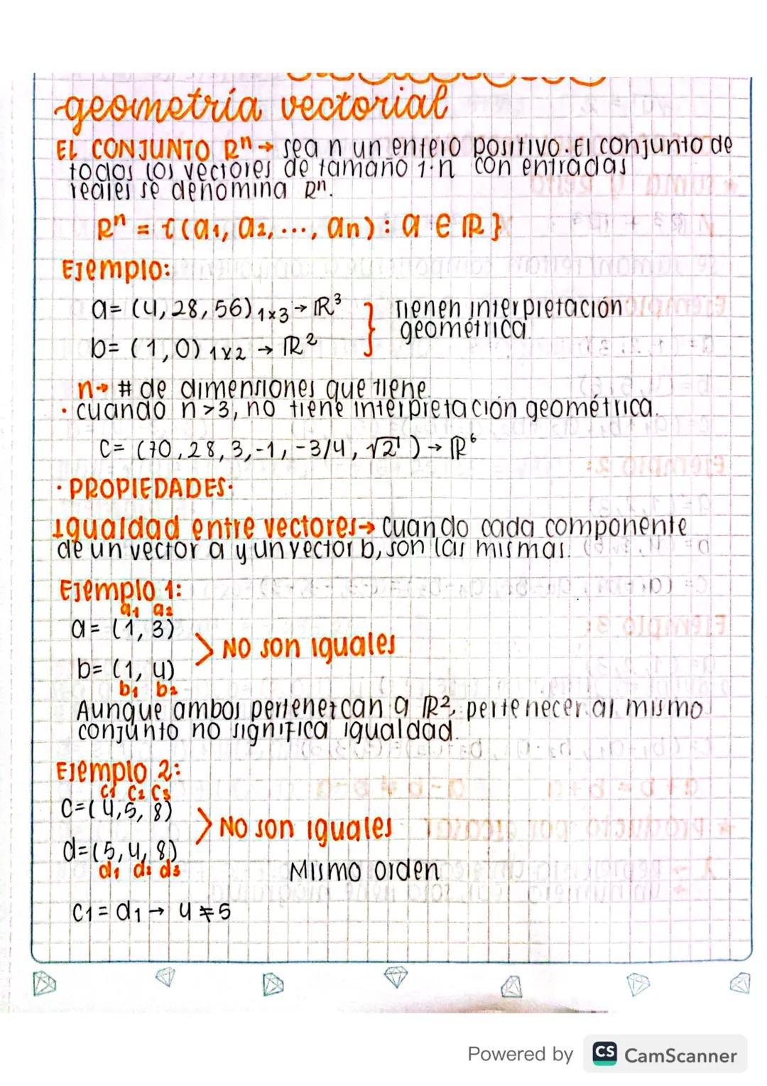 Matemáticas grado 10 y 11 - Geometría Vectorial