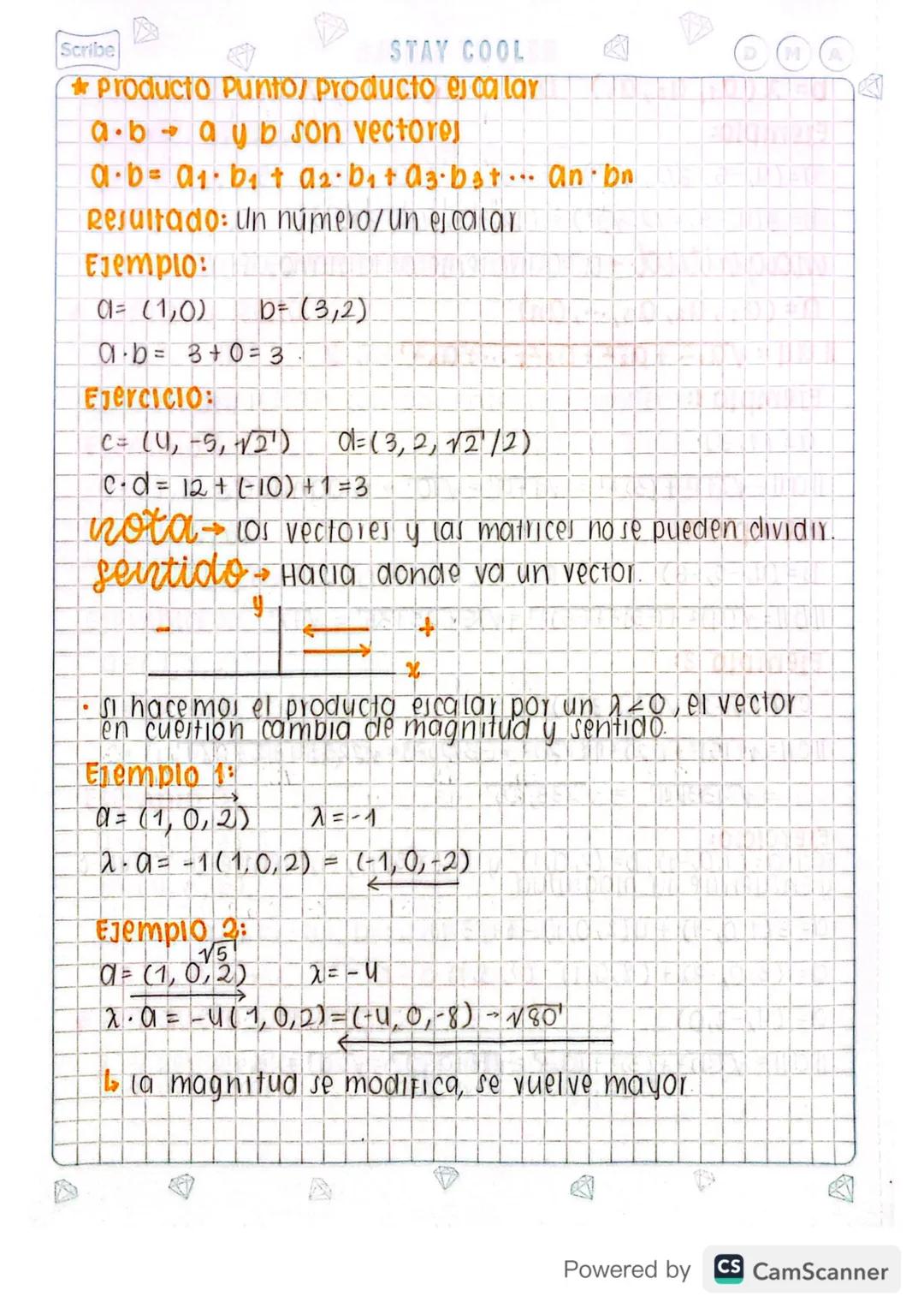 geometria vectorial
EL CONJUNTO R" sea n un entero positivo. El conjunto de
todos los vectores de tamaño 1∙n con entradas
reales se denomina