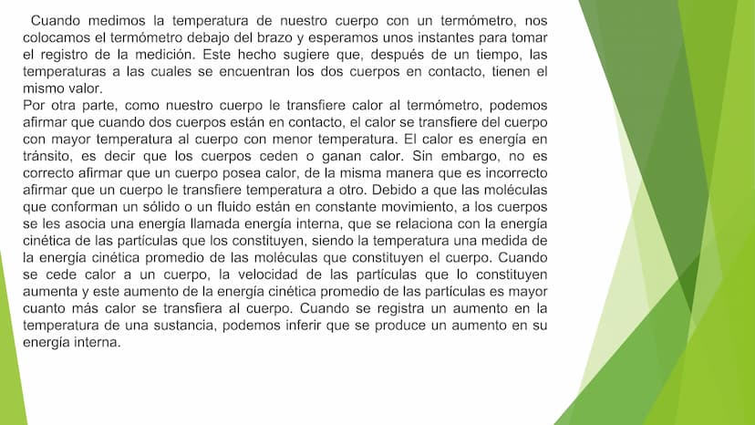 CALOR Y TEMPERATURA CALOR Y TEMPERATURA
Con frecuencia utilizamos los términos calor y temperatura para describir
eventos que observamos en 
