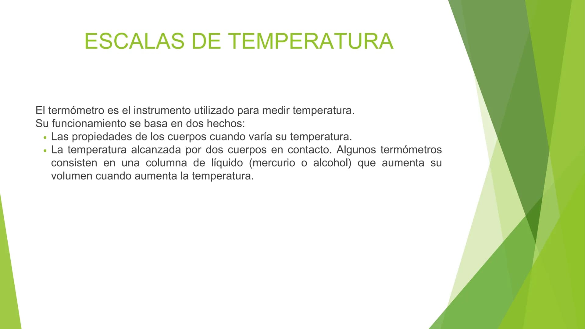 CALOR Y TEMPERATURA CALOR Y TEMPERATURA
Con frecuencia utilizamos los términos calor y temperatura para describir
eventos que observamos en 