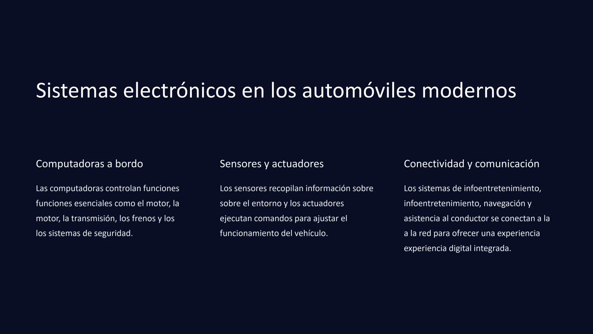 Tecnología del
automóvil: Una revolución.
revolución en marcha
La tecnología del automóvil ha experimentado una transformación
transformació