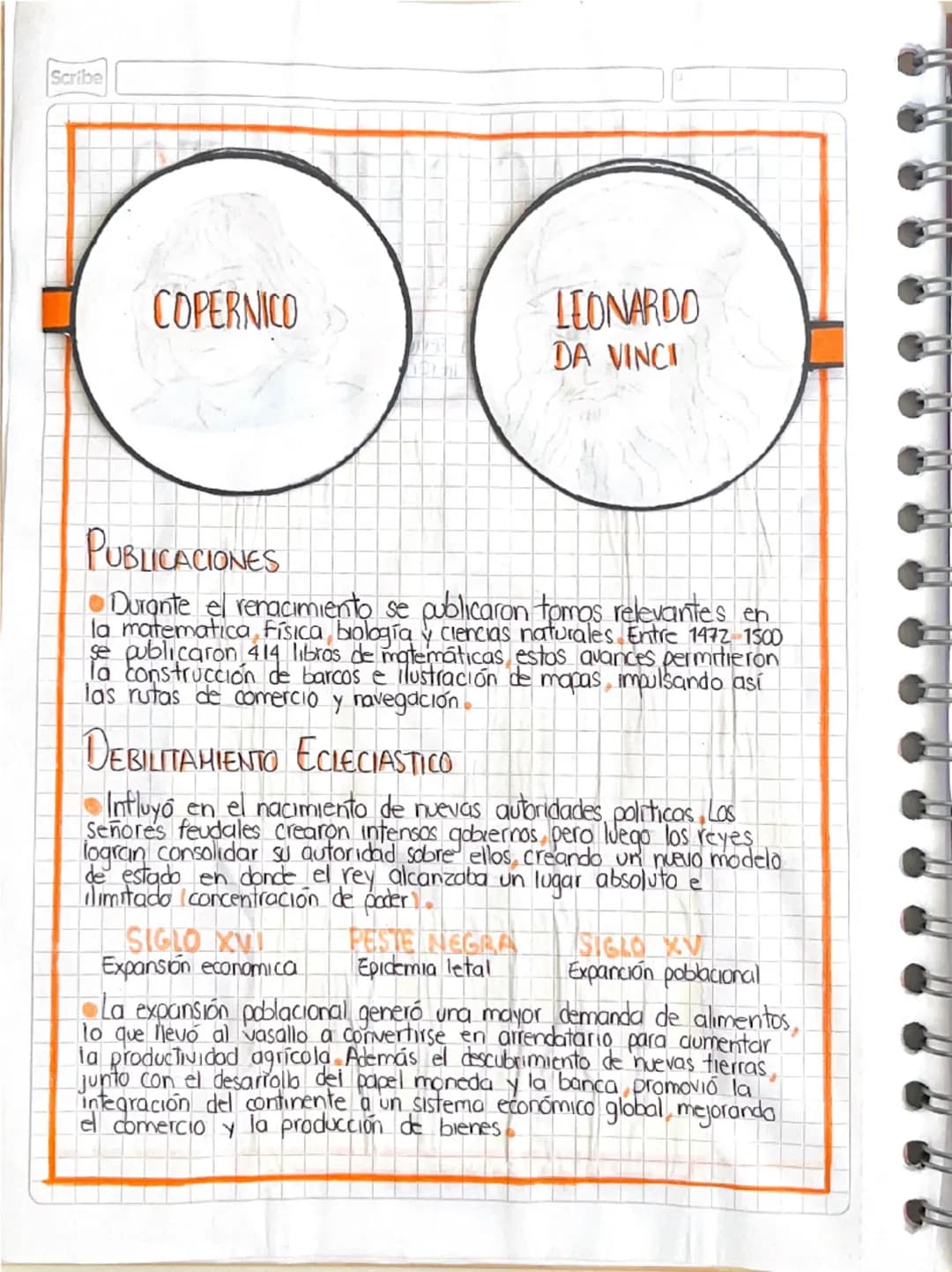 --- OCR Start ---
RENACIMIENTO
Se desarrollo, gracias a una serie de cambios políticos,
sociales e intelectuales que dieron el paso al renac