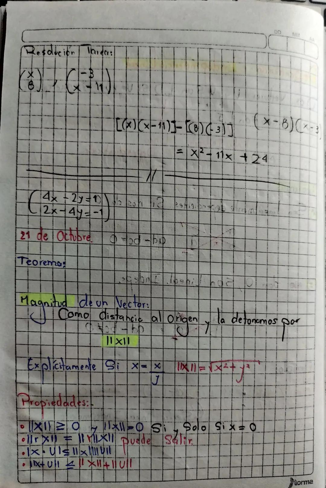 MATEMATICAS
BASICAS Pre
7
Calculo
.
Volumen y Area Superficiali
2
Volumen Cilinchro = πR² hp
Volumen del Cono
Volume
ור
1/3 Tr2
n
Volumen de