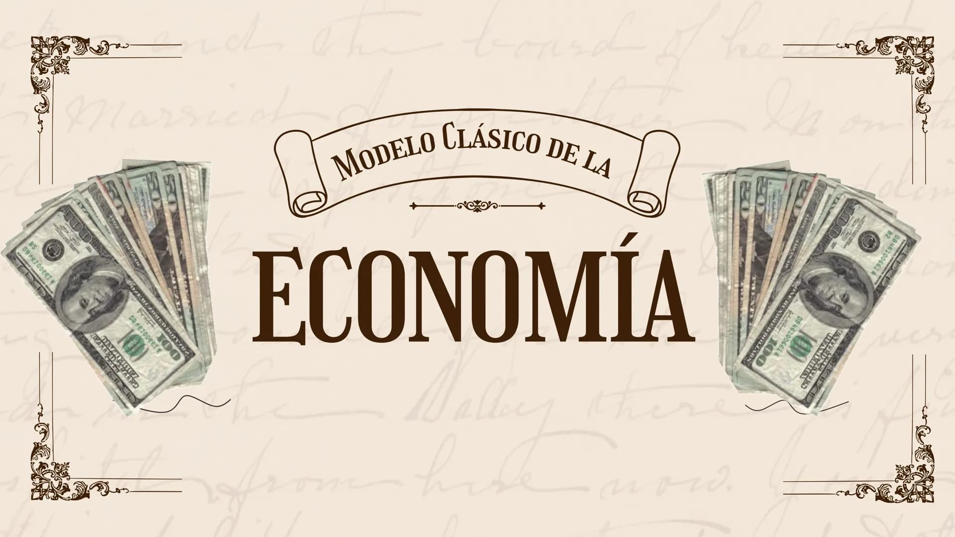 Modelo clasico de la economia