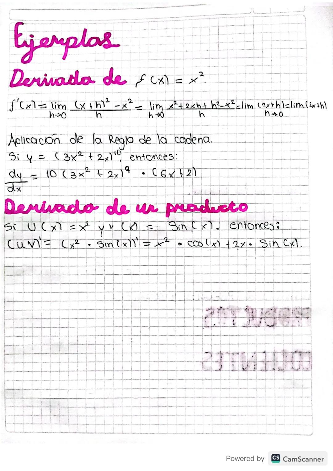 DERIVADAS
Es una función en un punto mide la tasa de cambio
instantánea de la función en ese cunto. Matemático
mente, f es una funcion y x u
