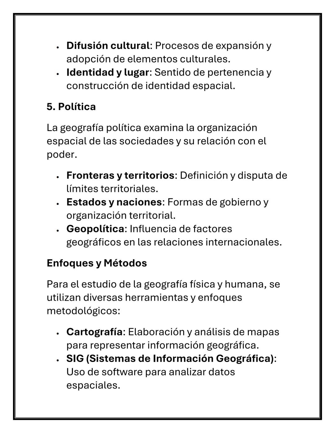 GEOGRAFÍA FÍSICA
Y HUMANA
Geografía Física
La geografía física es una rama de la geografía que
se encarga de estudiar los elementos naturale