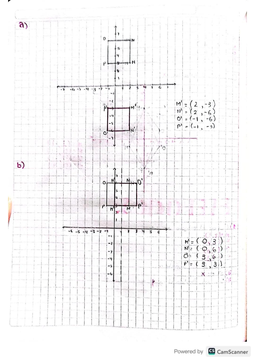 TRANSFORMACIONES IN EL
PLANO
Una transformación es un movimiento vigido de
carteriono decoordenados (x,y).
no.
figurd geometrica sobre une p