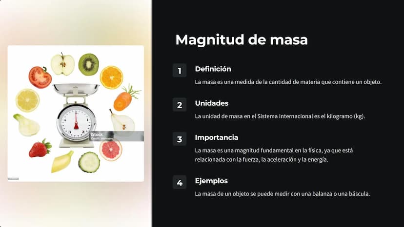 las magnitudes
físicas
Las magnitudes físicas son propiedades de los objetos y fenómenos
que se pueden medir. Son cuantificables, es decir, 