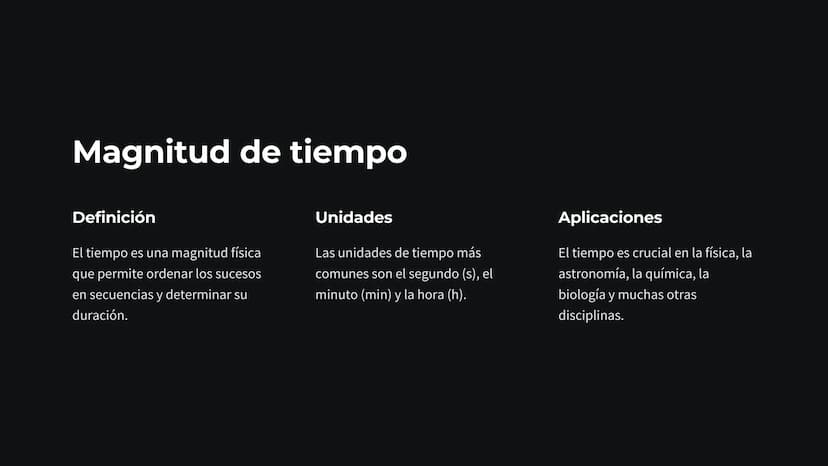 las magnitudes
físicas
Las magnitudes físicas son propiedades de los objetos y fenómenos
que se pueden medir. Son cuantificables, es decir, 