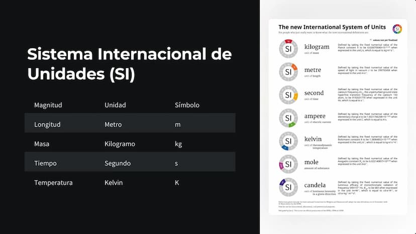 las magnitudes
físicas
Las magnitudes físicas son propiedades de los objetos y fenómenos
que se pueden medir. Son cuantificables, es decir, 