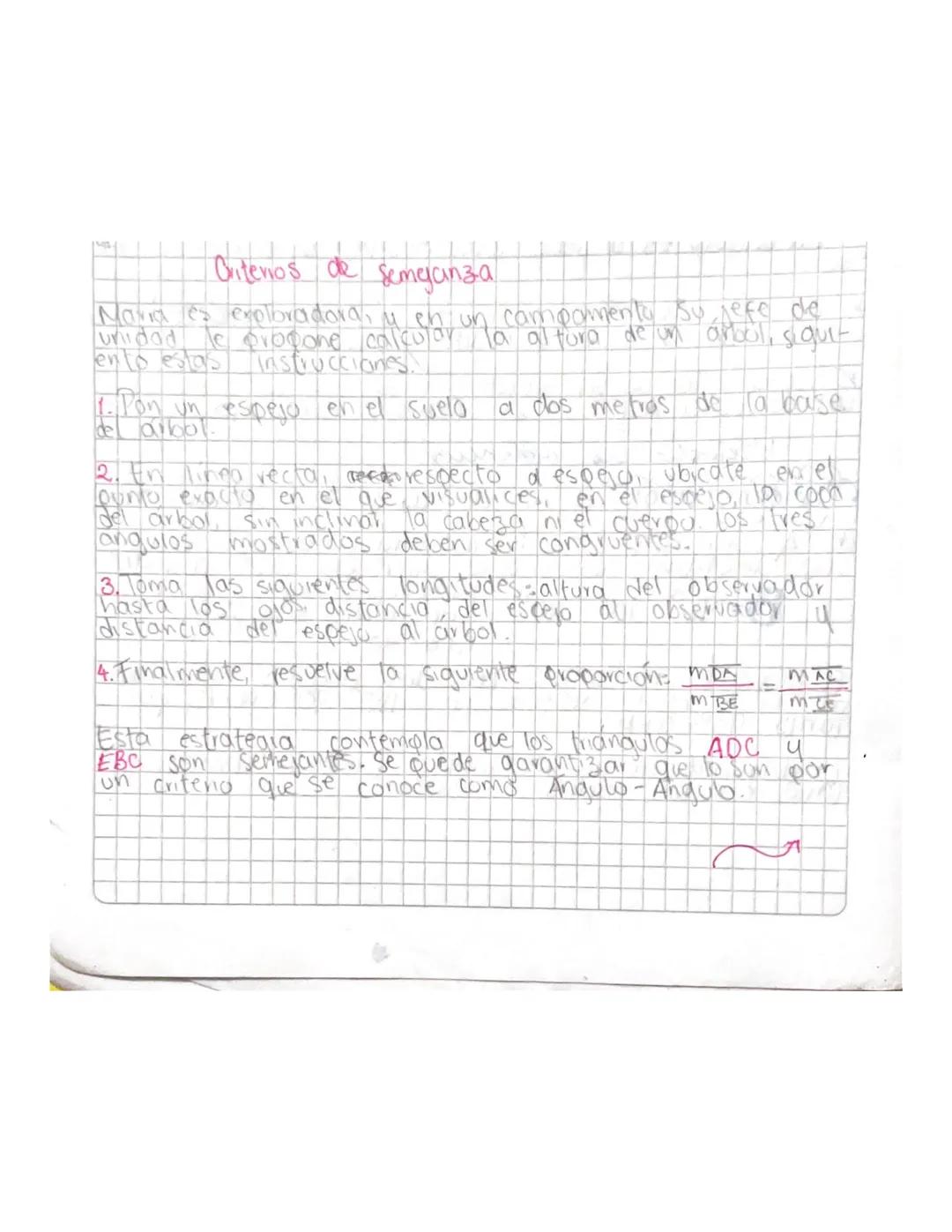 Criterios de semejanza 