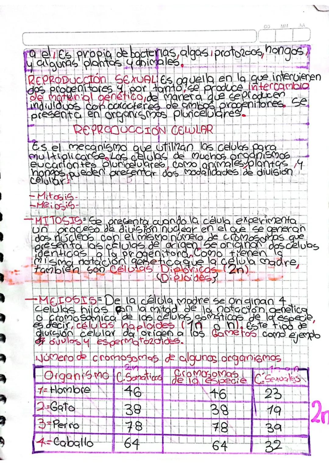 Existen das tipos fundamentales de reproducción:
-Asexual
-Sexual
REPRODUCCIÓN ASEXUAL
Es aquella en la que interviene un solo progenitor
a 