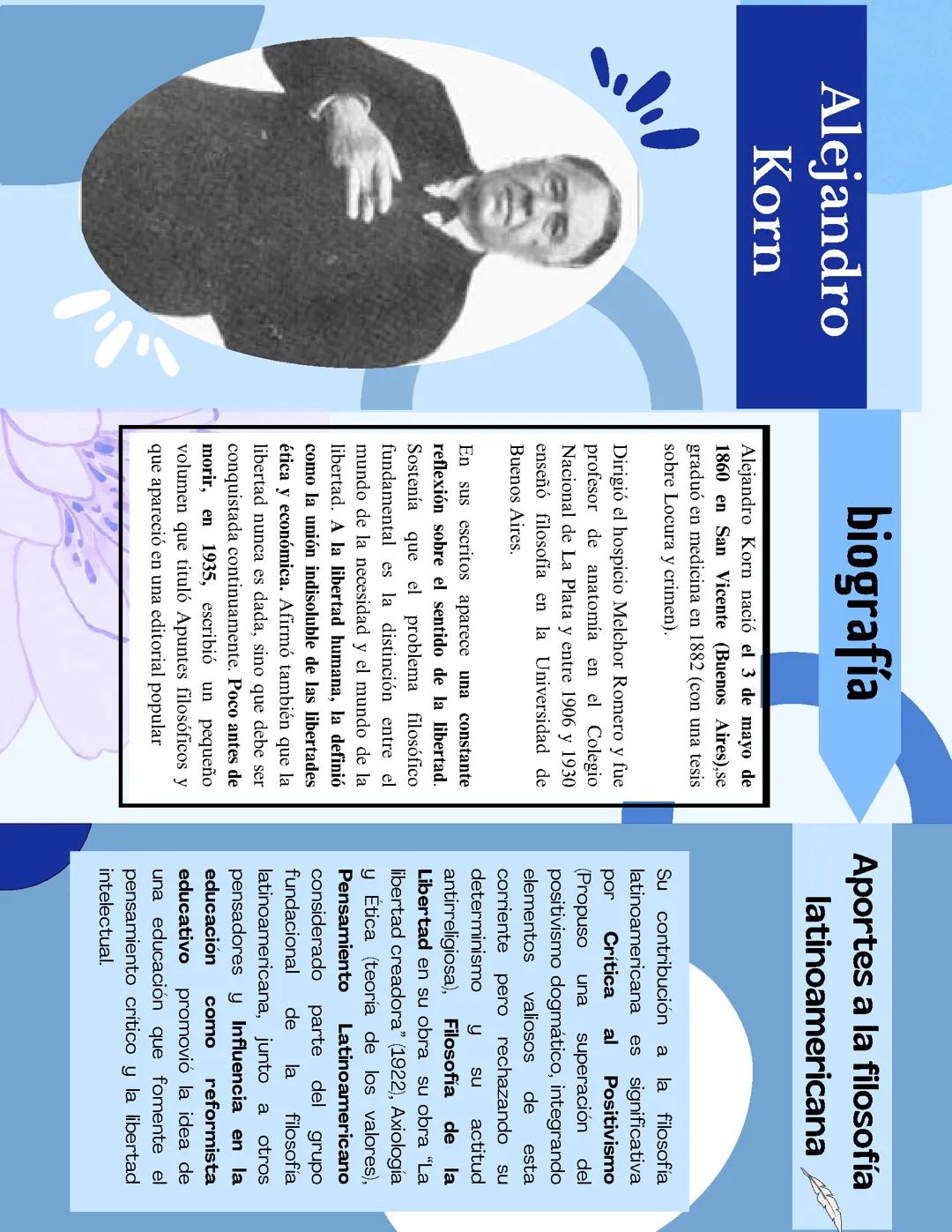 Explora la Filosofía Latinoamericana y Alejandro Korn