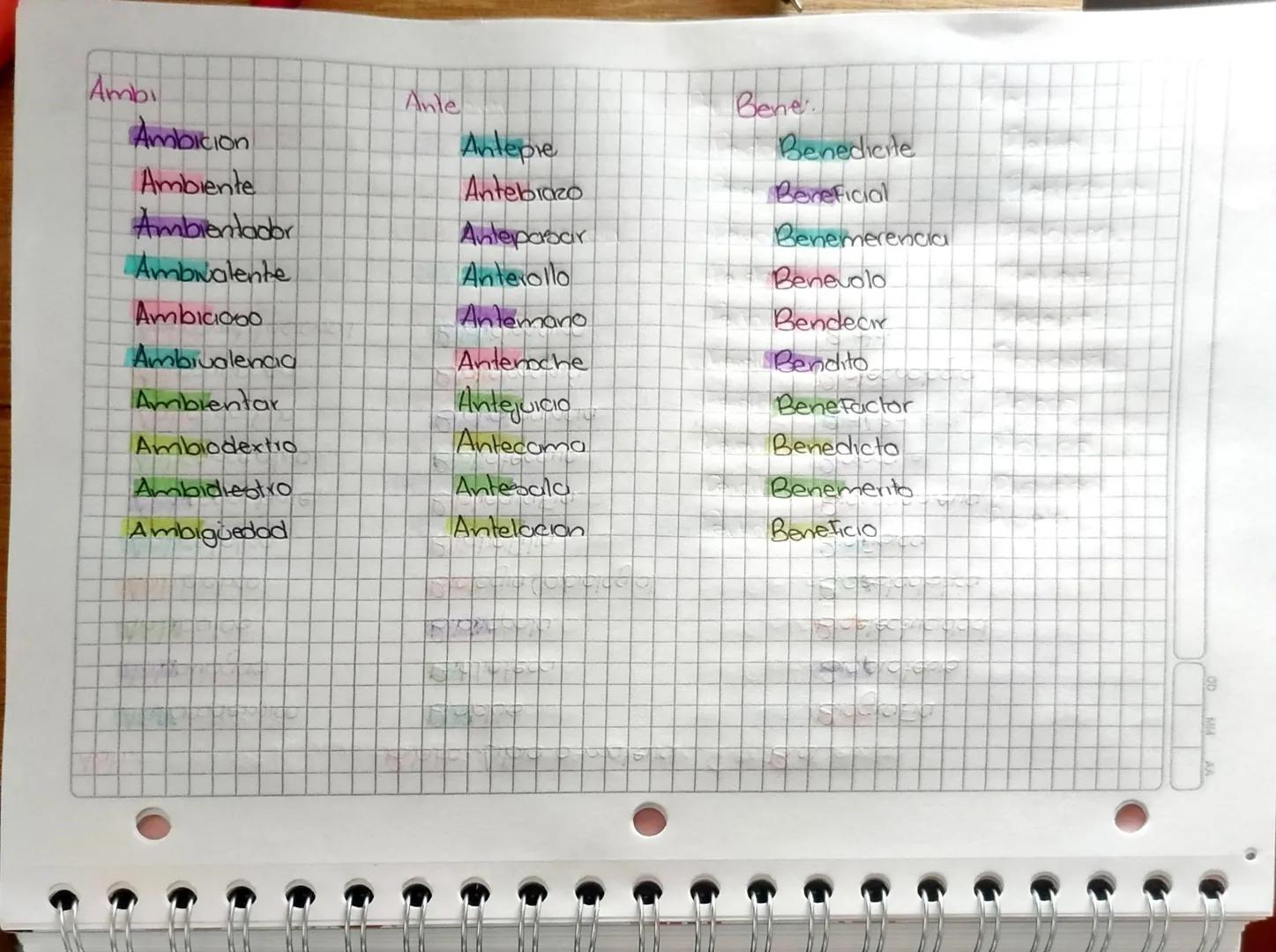 Fono: Sonido

Foto: Luz

Goe: Tierra

Hem

Fonologia

Fotometría

Geografia

Hemostatico

Fonografia

Fotografía

Geologia

Hemohsis

Fonogr